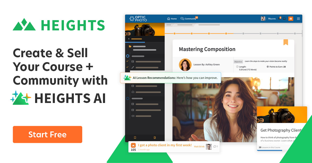 AI 在线课程创建与社区软件