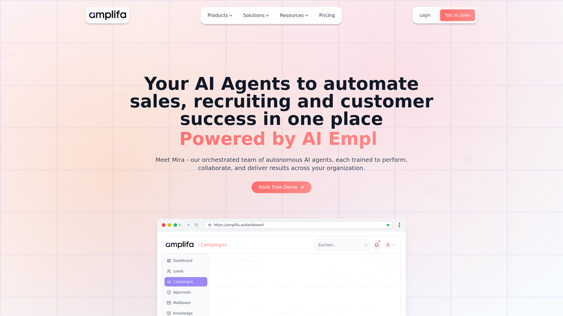 AI 外联自动化：使用 amplifa 获取更多线索！