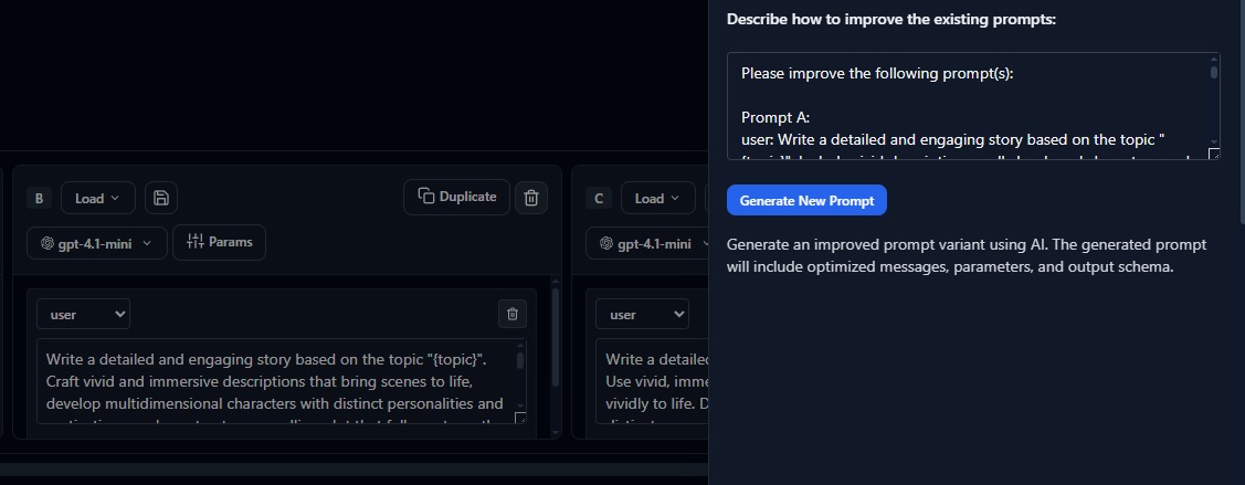 AI 提示词工具与测试平台
