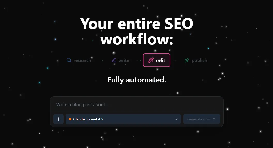 AI SEO 博客写作工具