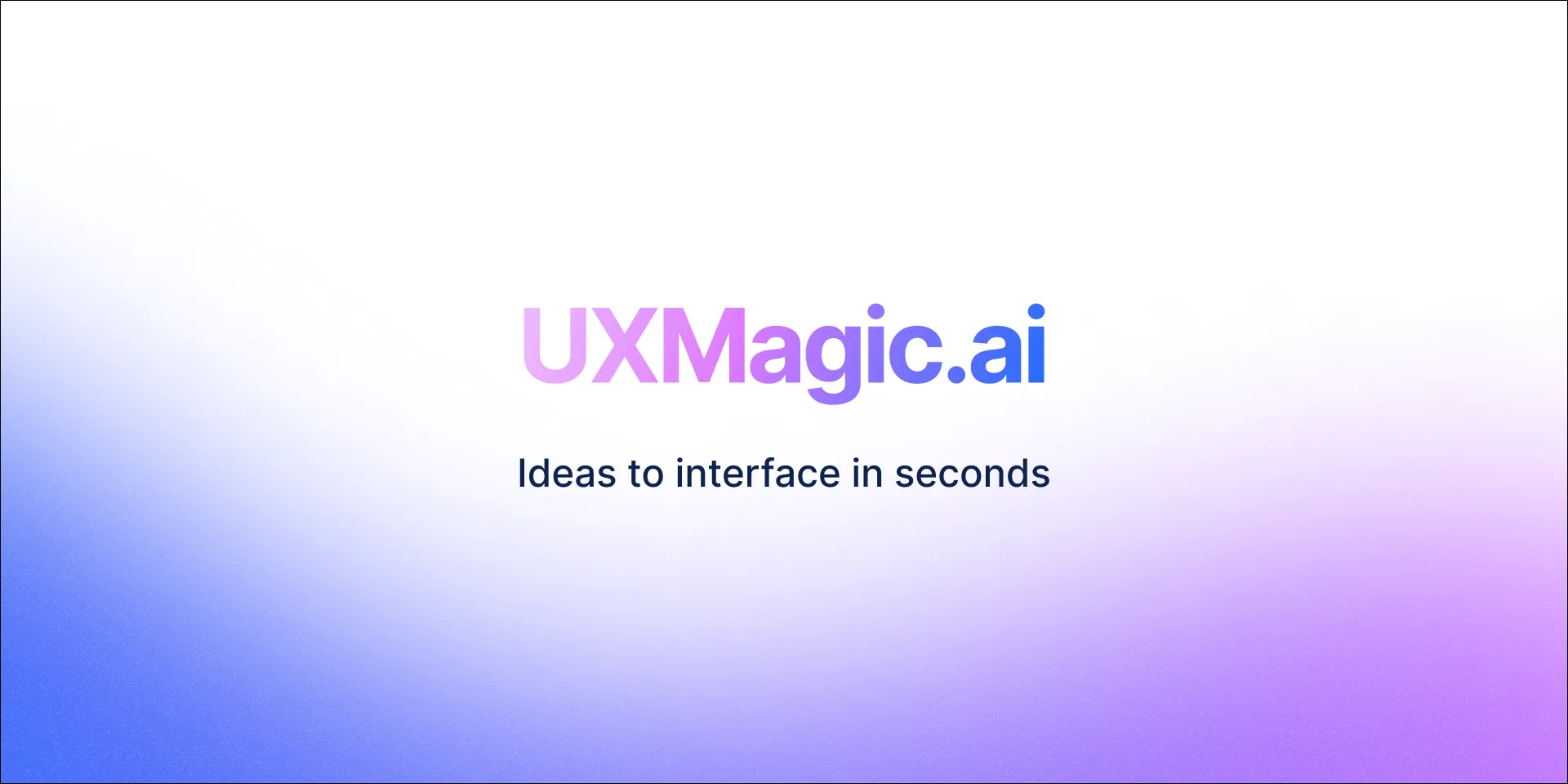 AI 线框图生成器 & UX/UI 原型图生成器