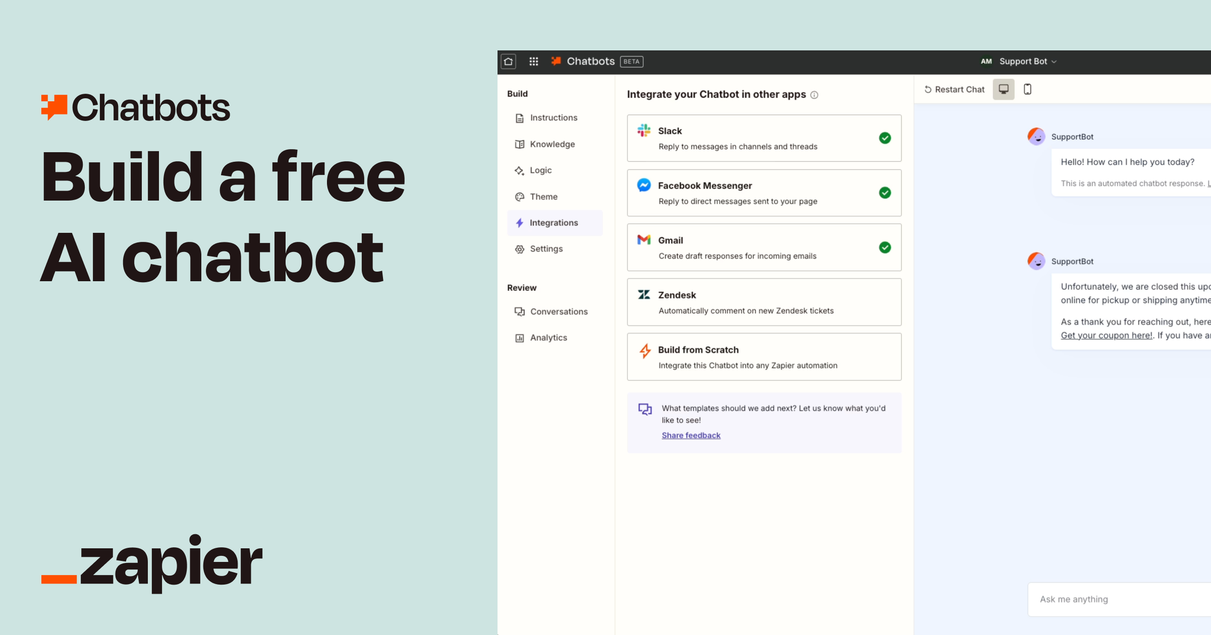 构建免费 AI 聊天机器人