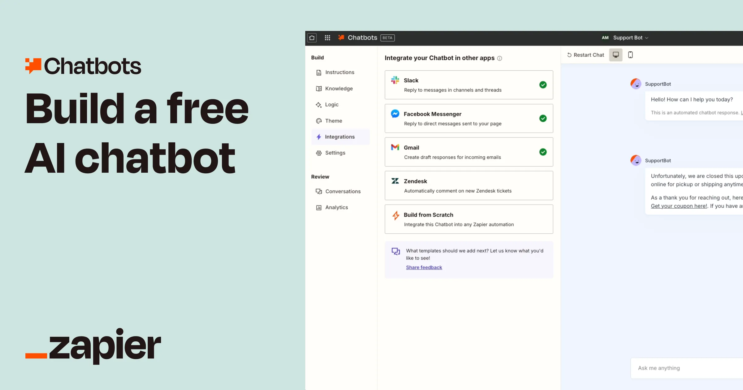 构建免费 AI 聊天机器人