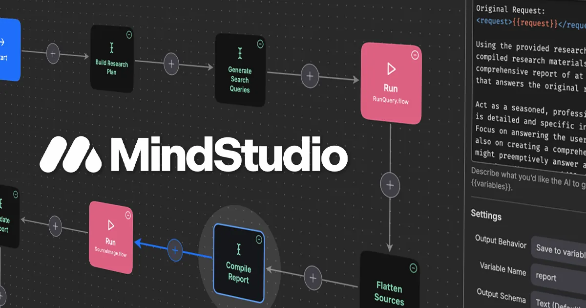 使用 MindStudio 构建强大的 AI 代理