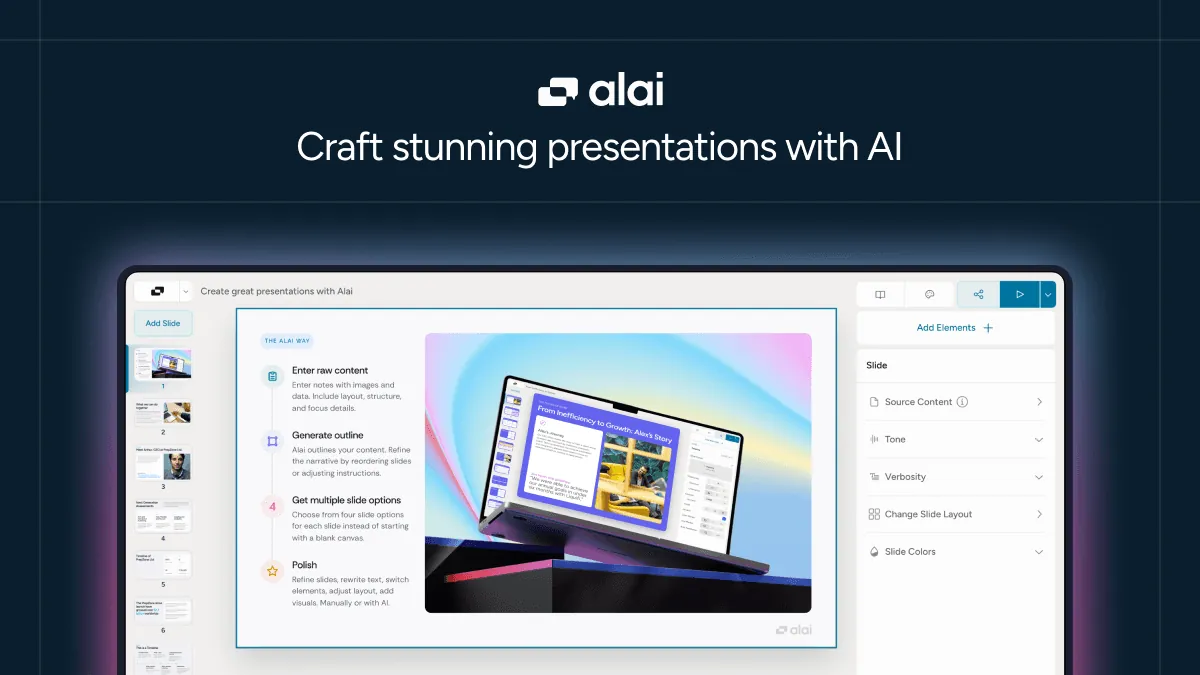 Create Stunning Presentations with AI