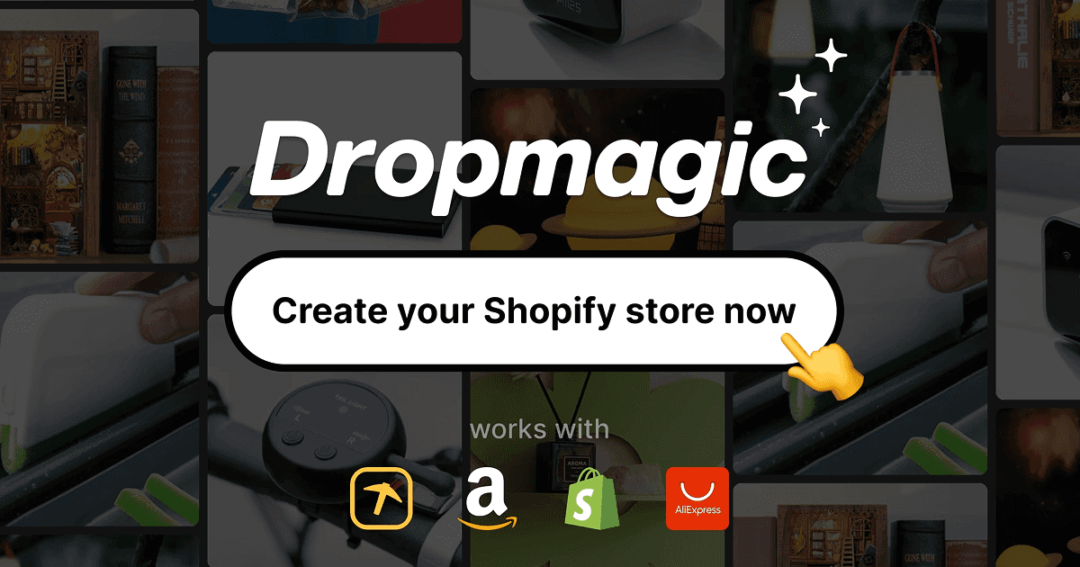 Dropmagic・Build your ecommerce store in minutes 🏎️ 💨