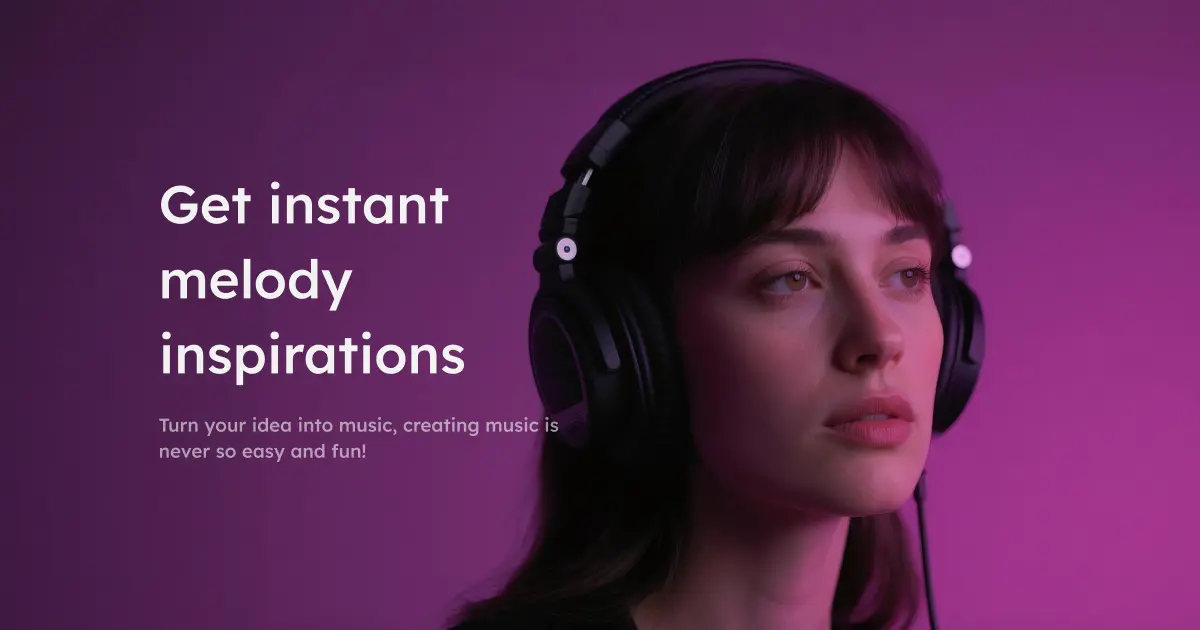 免费 AI 歌曲生成器与制作工具