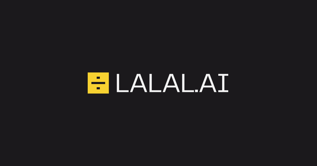 LALAL.AI - 人声消除与乐器音轨 AI 分离器