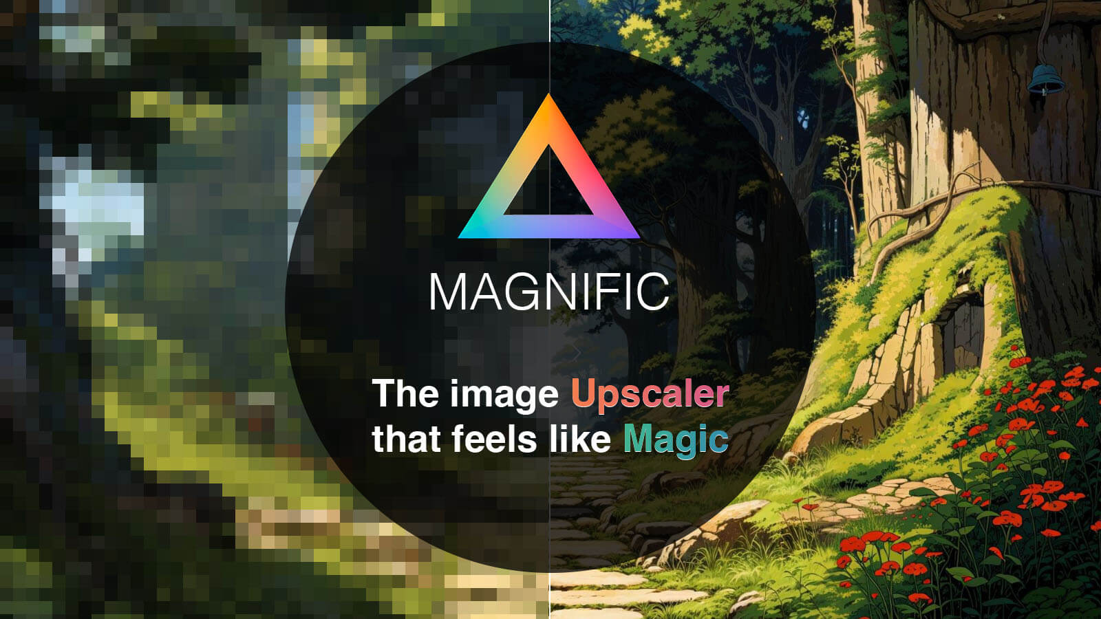 Magnific AI — 魔法图像放大器和增强器