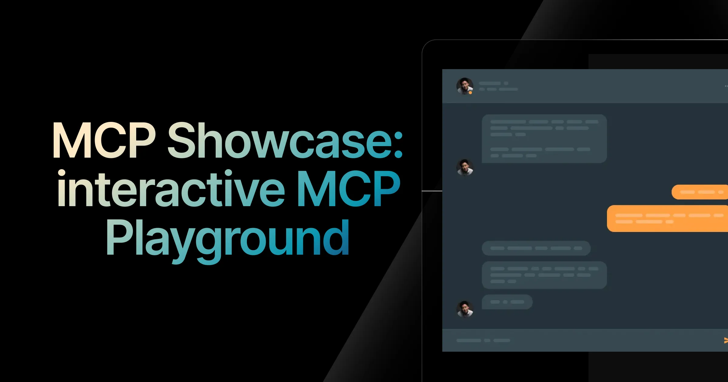 MCP Playground：在几分钟内探索、聊天并集成您的 MCP API