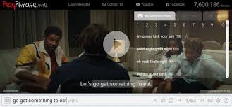 PlayPhrase.me: 电影考古学家的网站