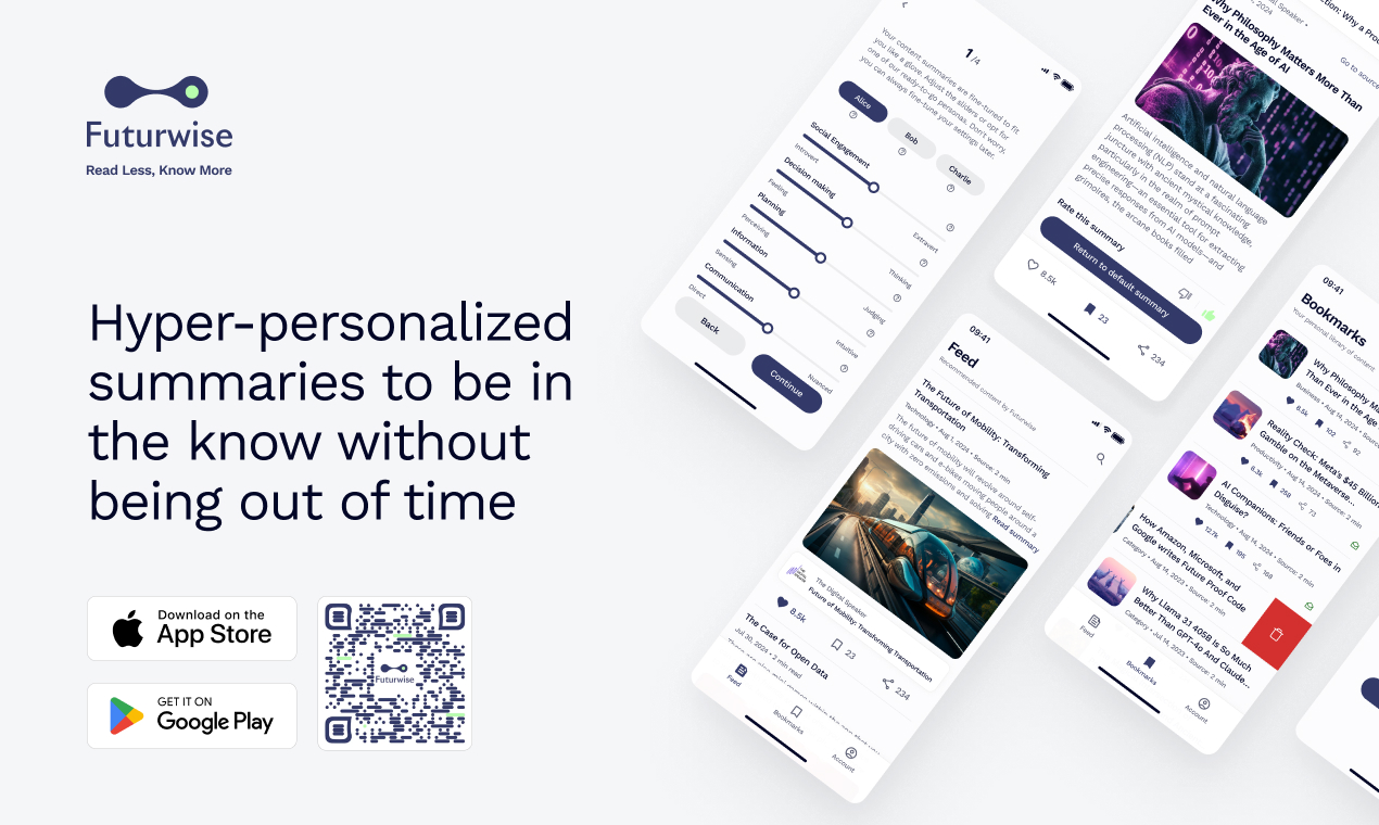 使用 Futurwise 读得更少，知道更多