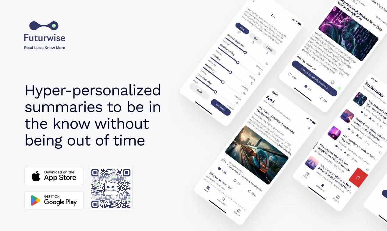 使用 Futurwise 读得更少，知道更多
