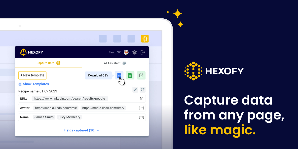 像变魔术一样从任何网页抓取数据