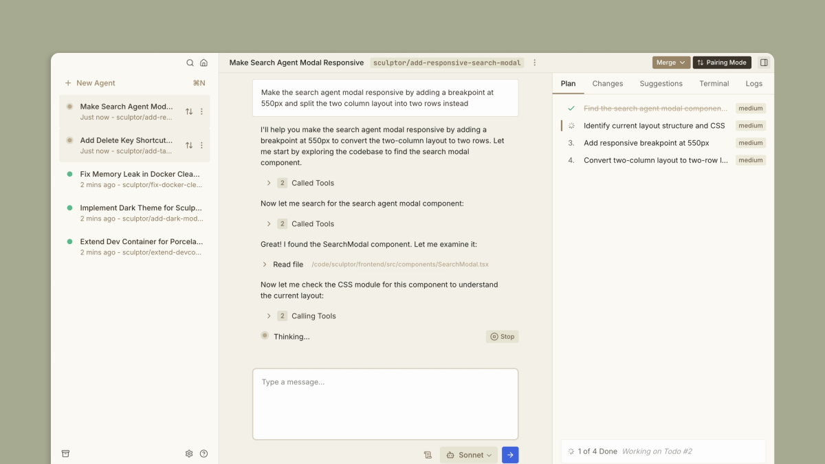 Sculptor：让编程代理为您工作