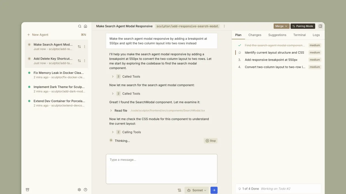 Sculptor：让编程代理为您工作