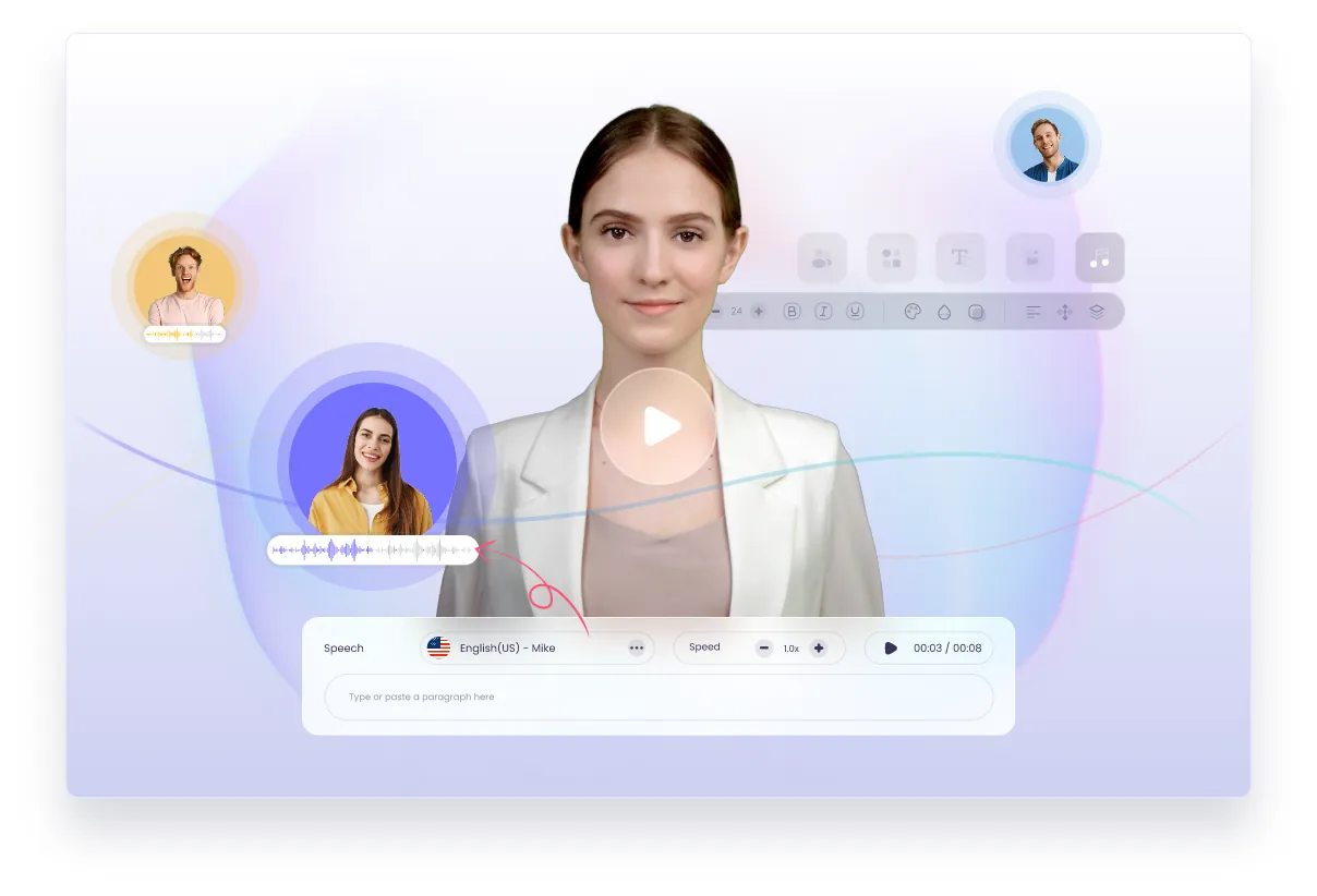 Vidnoz AI：在线免费创建 AI 视频，速度快 10 倍