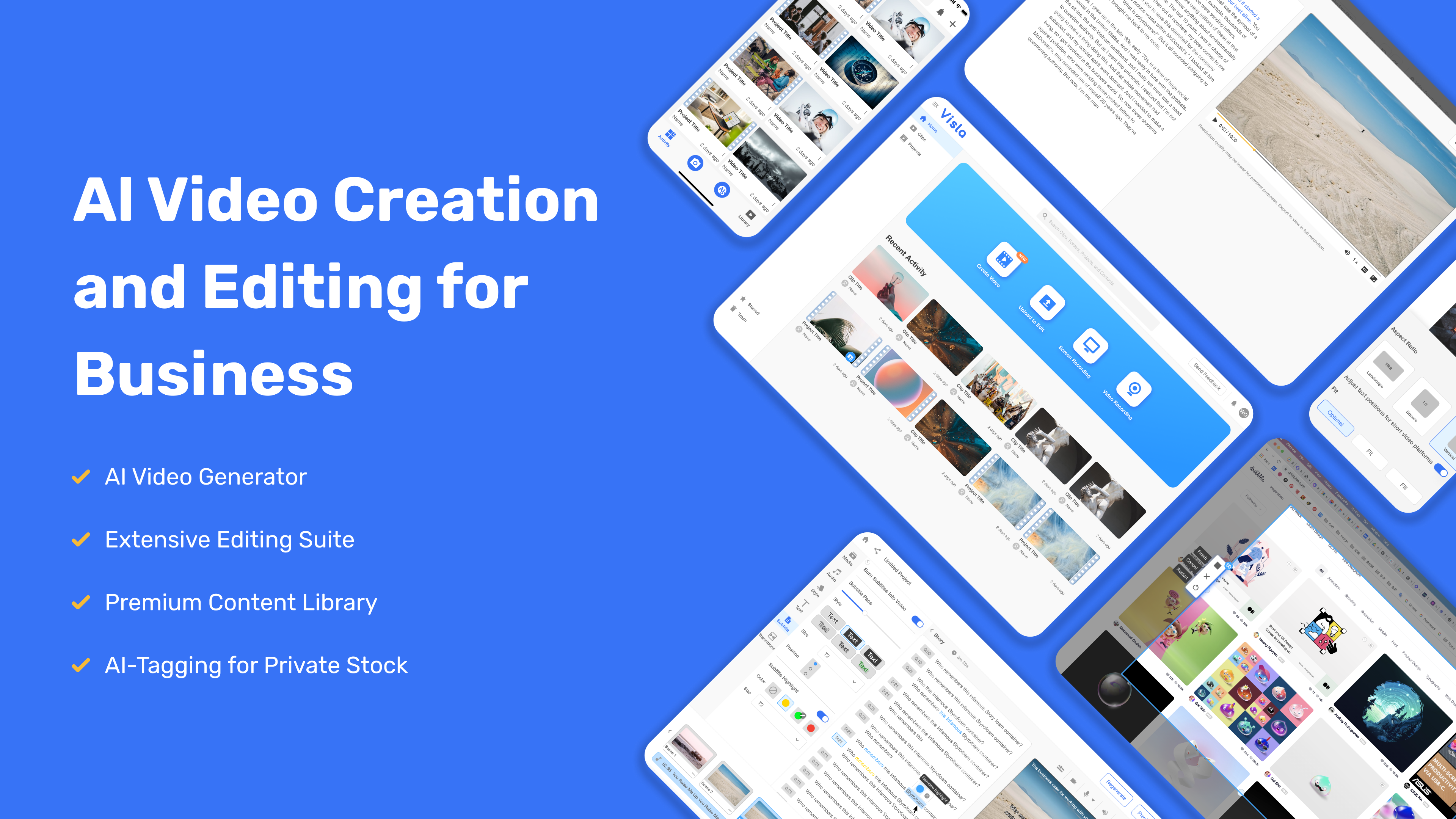 Visla：面向企业的 AI 视频创作和编辑