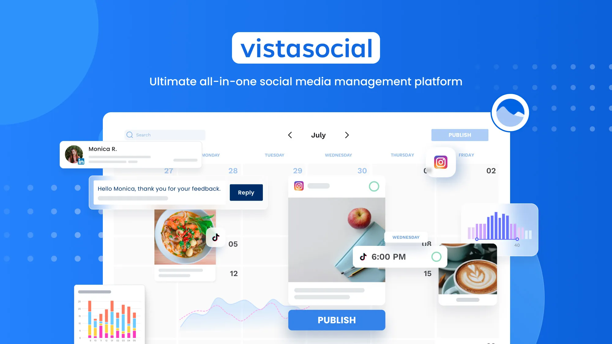 VistaSocial - 适用于品牌和代理商的最完整的社交媒体管理平台