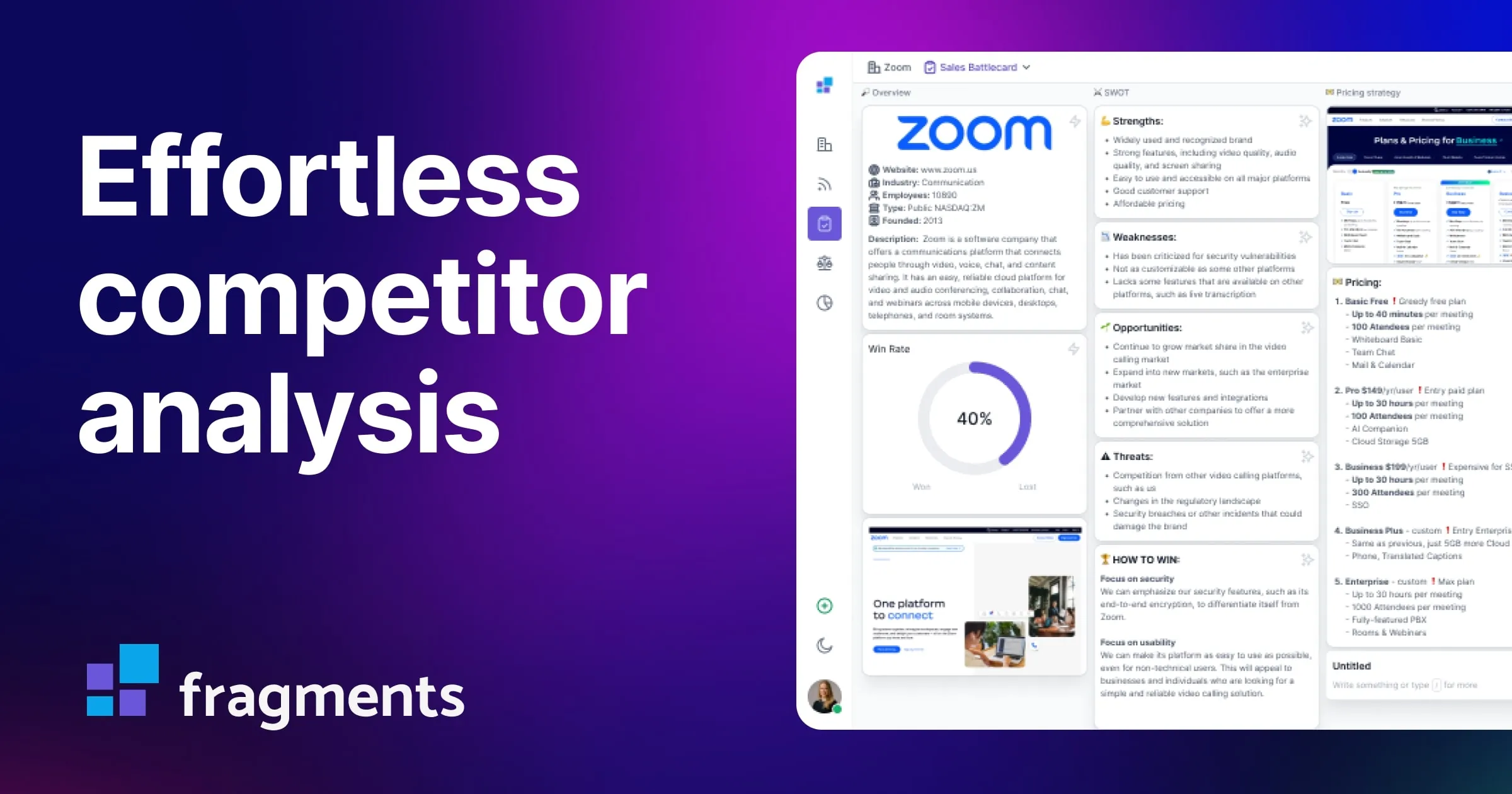 Win More Deals with Fresh Competitor Intel